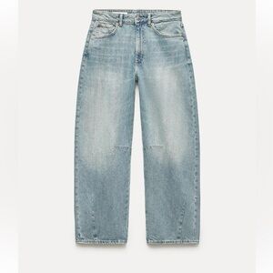 TRF Mid waist baggy balloon jeans